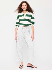 Mid-Rise SoComfy Barrel Sweatpants - Light Gray Heather