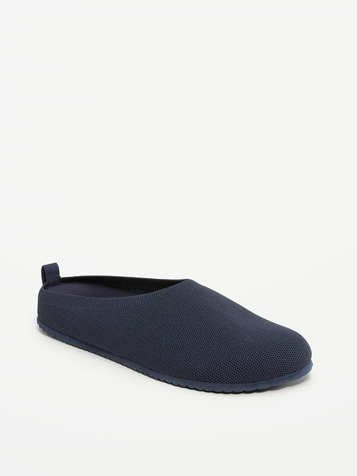 Cozy Knit Mule Clogs for Women - In the Navy
