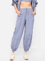 Pull-On Windbreaker Parachute Pants - Lunar Path