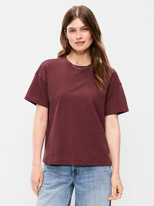 Vintage Crew-Neck T-Shirt - Reddy Or Not