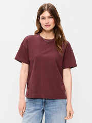 Vintage Crew-Neck T-Shirt - Reddy Or Not