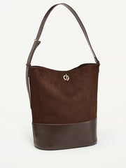 Large Preppy Bucket Bag - Earthen