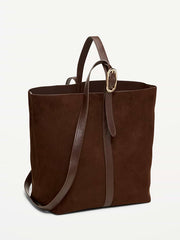 Medium Carrie Tote Bag - Dark Chocolate