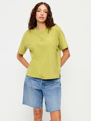 Vintage Crew-Neck T-Shirt - Wasabi