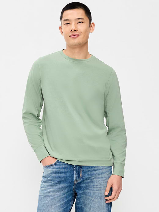 Relaxed Rotation Crew-Neck T-Shirt - Milky Jade