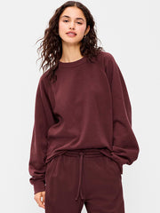 Oversized Raglan Sweatshirt - Reddy Or Not