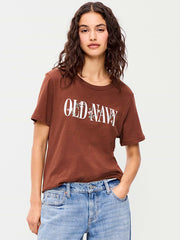 EveryWear Crew-Neck Logo-Graphic T-Shirt - Coco de mer