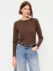 EveryWear Long-Sleeve T-Shirt - Earthen