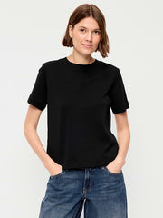 Heavyweight Crew-Neck T-Shirt - Black Jack