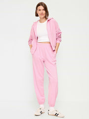 High-Waisted SoComfy Jogger Sweatpants - Bergamot