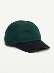 Baseball Hat for Men - Woolen Green