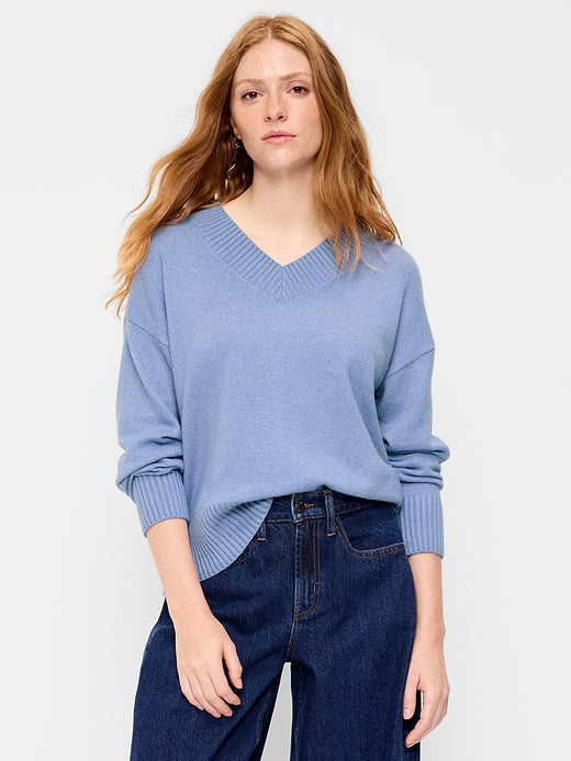 SoSoft V-Neck Sweater - Shady Lane
