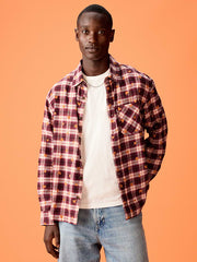 Old Navy x Disney Mickey Mouse Flannel Shirt for Adults - Pumpkin