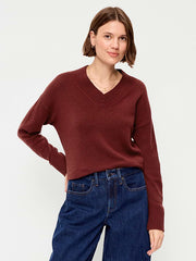 SoSoft V-Neck Sweater - Emberglow