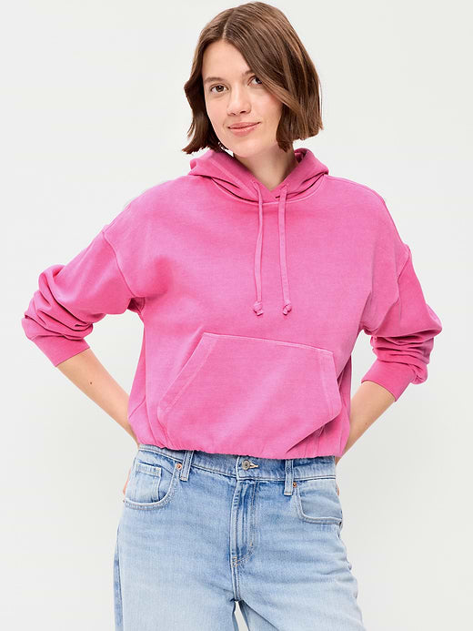 SoComfy Oversized Pullover Hoodie Sweatshirt - Dragonfruit