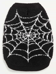 Cozy Halloween Sweater for Pets - Spider