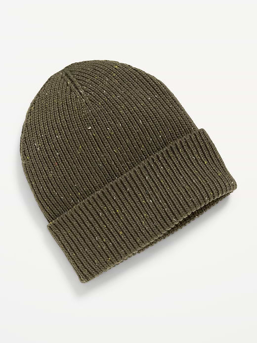 Ribbed Beanie for Men - Heritage Green
