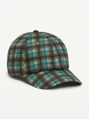 Plaid Baseball Hat for Men - Speed Plaid