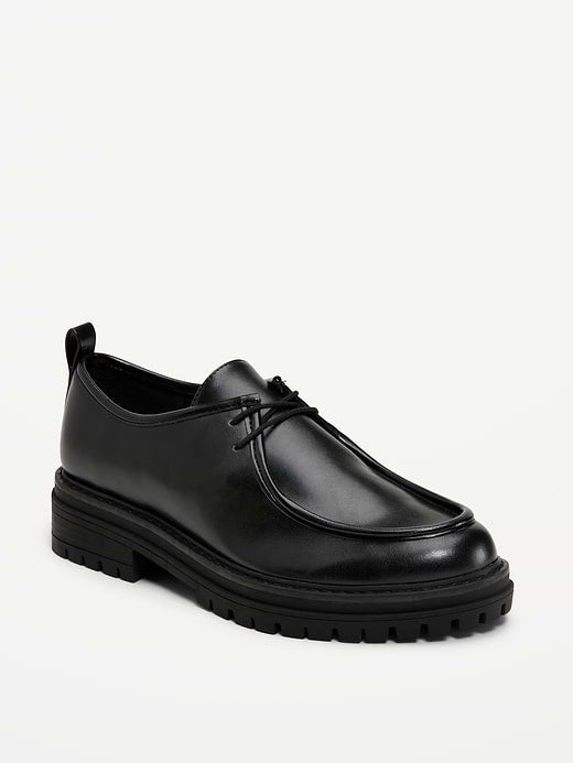 Chunky Derby Boots for Women - BlackJack