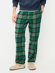 Flannel Pajama Pants - Green Plaid
