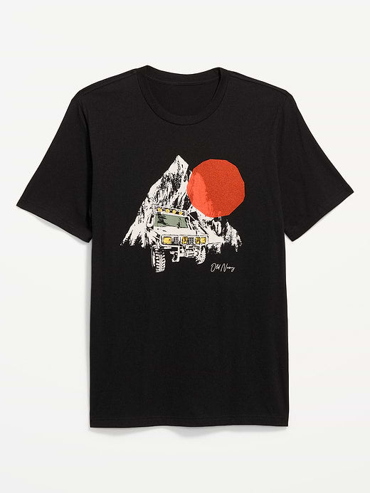 Logo Graphic T-Shirt - Black Jack