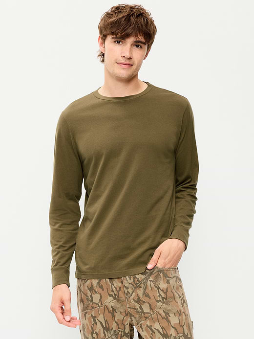 Relaxed Rotation Crew-Neck T-Shirt - Jurassic Green
