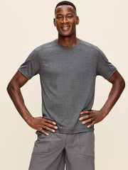 Relaxed Mesh T-Shirt - Panther