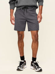 Dynamic Fleece 4.0 Shorts -- 8-inch inseam - Dark Heather Gray
