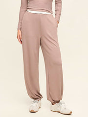 Oversized Bounce Lite Bubble Joggers - Mocha