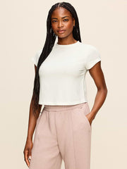 Short-Sleeve Jersey T-Shirt - White Lilies