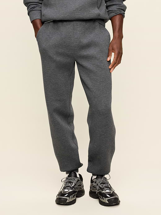 Bounce Fleece Baggy Jogger Sweatpants - Dark Heather Gray