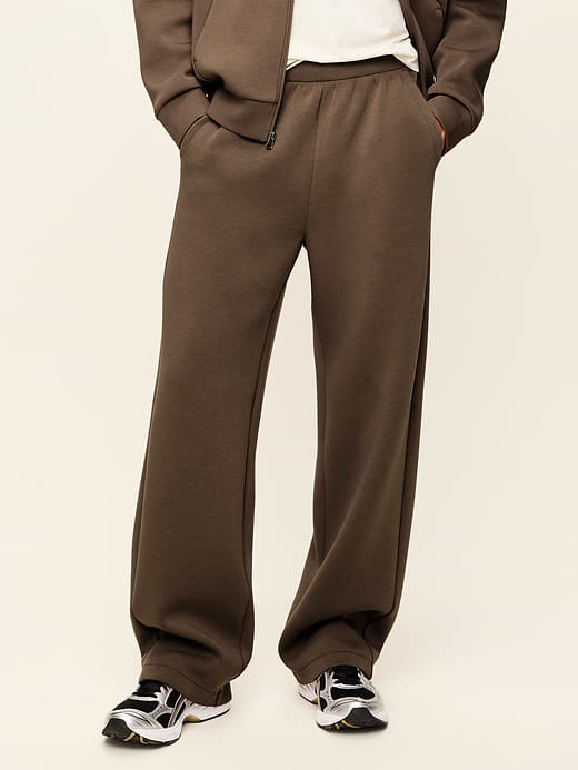 Bounce Fleece Baggy Sweatpants - Saddle Brown