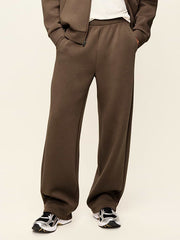 Bounce Fleece Baggy Sweatpants - Saddle Brown