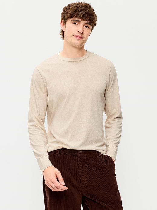 Relaxed Rotation Crew-Neck T-Shirt - Oatmeal