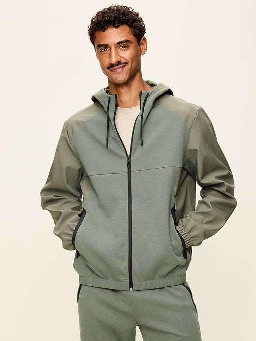 Dynamic Fleece Zip Hoodie - Loden