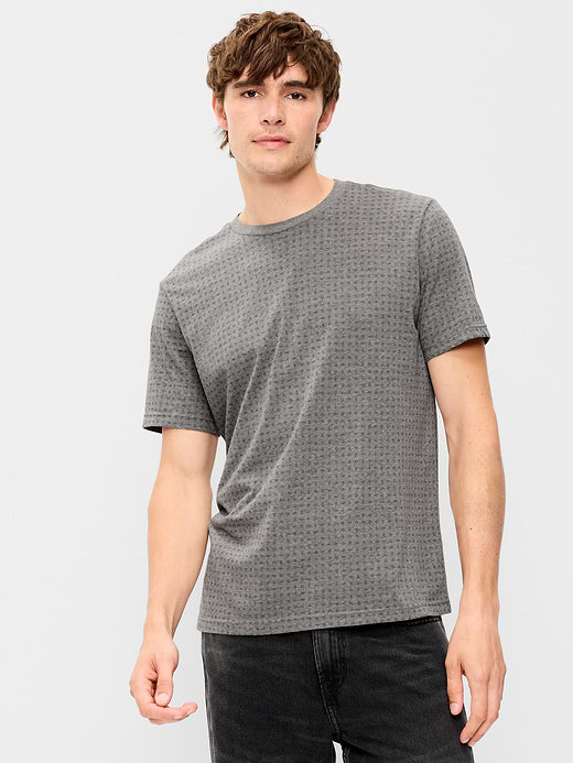Crew-Neck T-Shirt - Geo