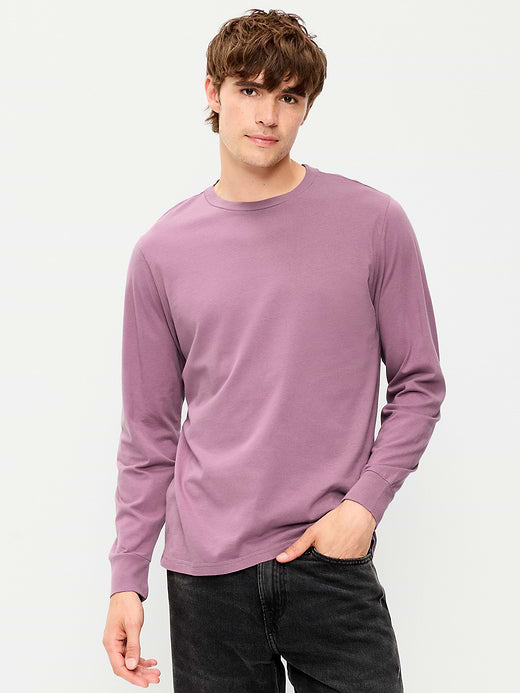 Relaxed Rotation Crew-Neck T-Shirt - Misty Dawn