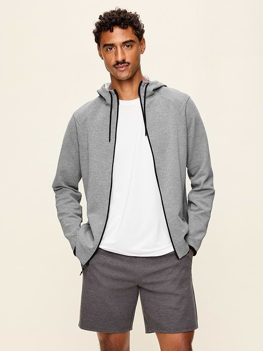Dynamic Fleece 4.0 Zip Hoodie - Medium Gray Heather
