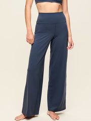 High-Waisted StudioSmooth Wide-Leg Pants - Dusk Navy