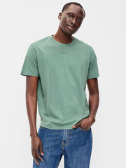 Crew-Neck T-Shirt - Silver Fern