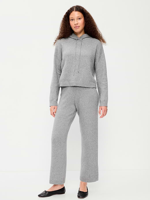SoSoft Wide-Leg Sweatpants - Heather Gray