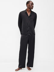 Satin Pajama Pant Set for Men - Stingray