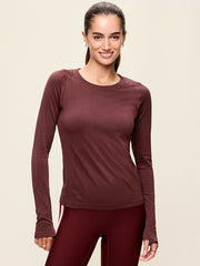 Fluid Seamless Fitted Top - Grand Canyon