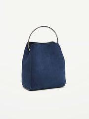 Romantic Ring Handle Bag - In The Navy