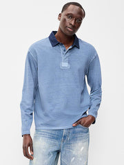 Long-Sleeve Rugby Polo - Tomales Bay