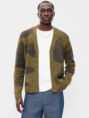 SoSoft Cardigan Sweater - Camo