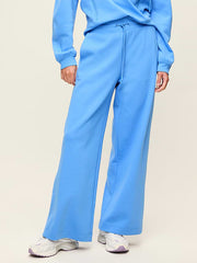 Extra High-Waisted Dynamic Fleece Wide-Leg Sweatpants - Cloisonne