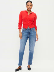 Curvy High-Waisted OG Straight Ankle Jeans - Flossie Ann