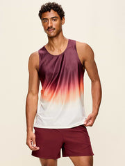 Relaxed Performance Tank - Warm Ombré