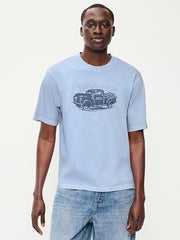 Loose Heavyweight Graphic T-Shirt - Crossroads